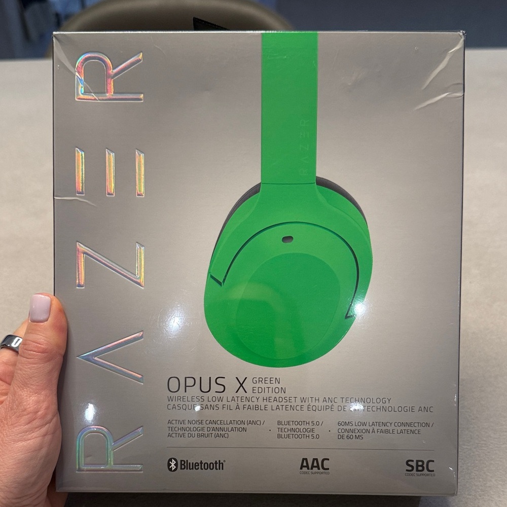 Razer Opus X Vibrant Green Headphones